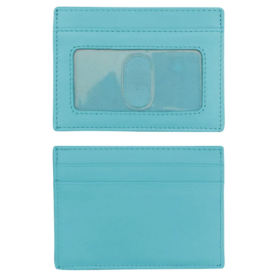 Leather I.D. and Credit Card Holder