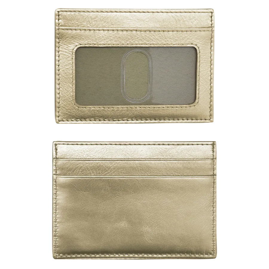 Leather I.D. and Credit Card Holder