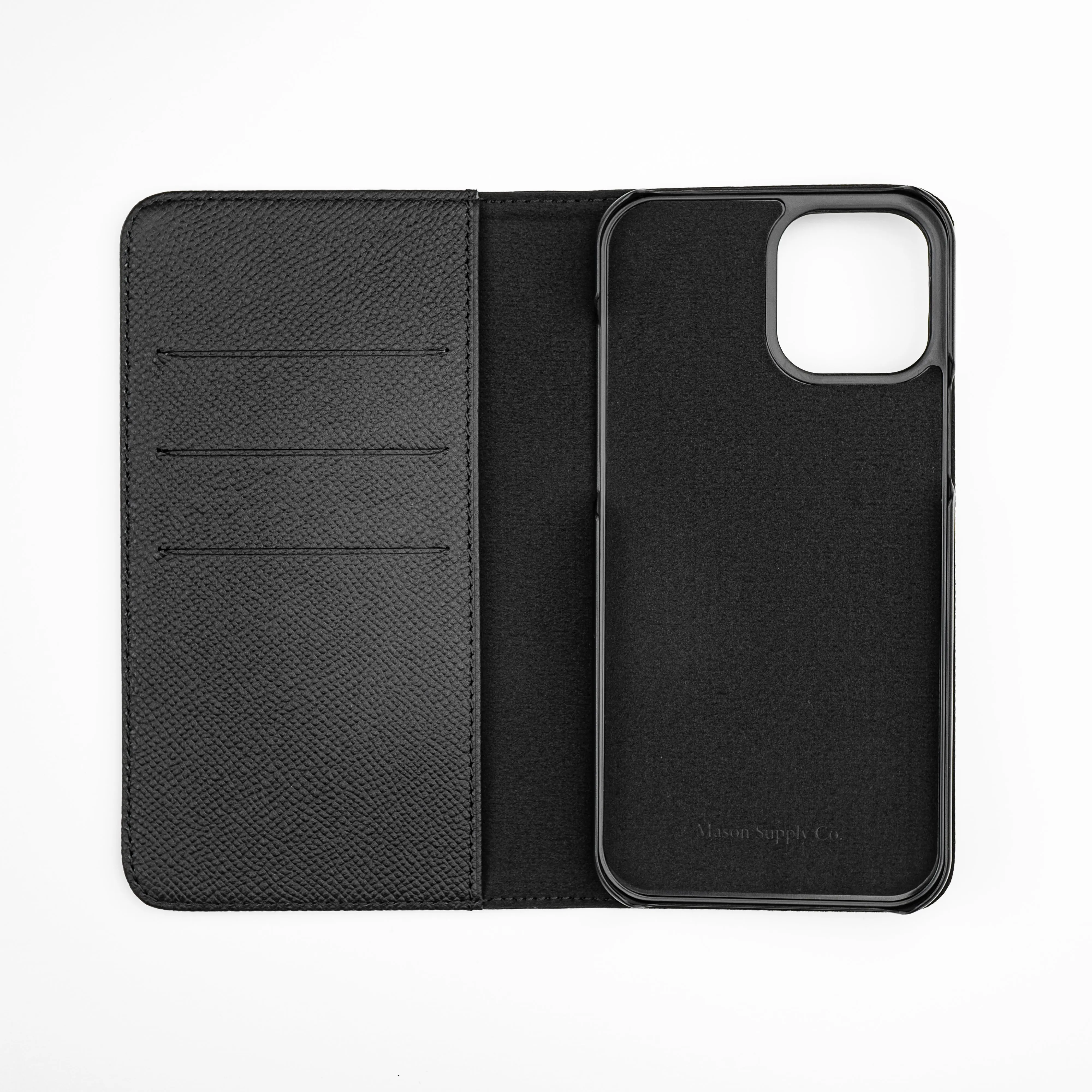 Leather iPhone 13 Pro Max Case - Folio Wallet