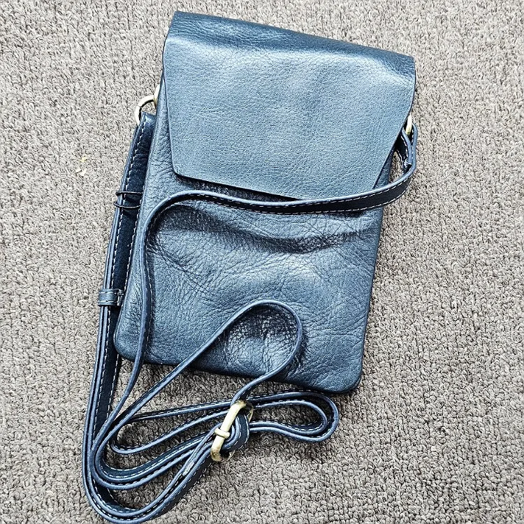 LEATHER MOBILE PHONE GLASSES CASE