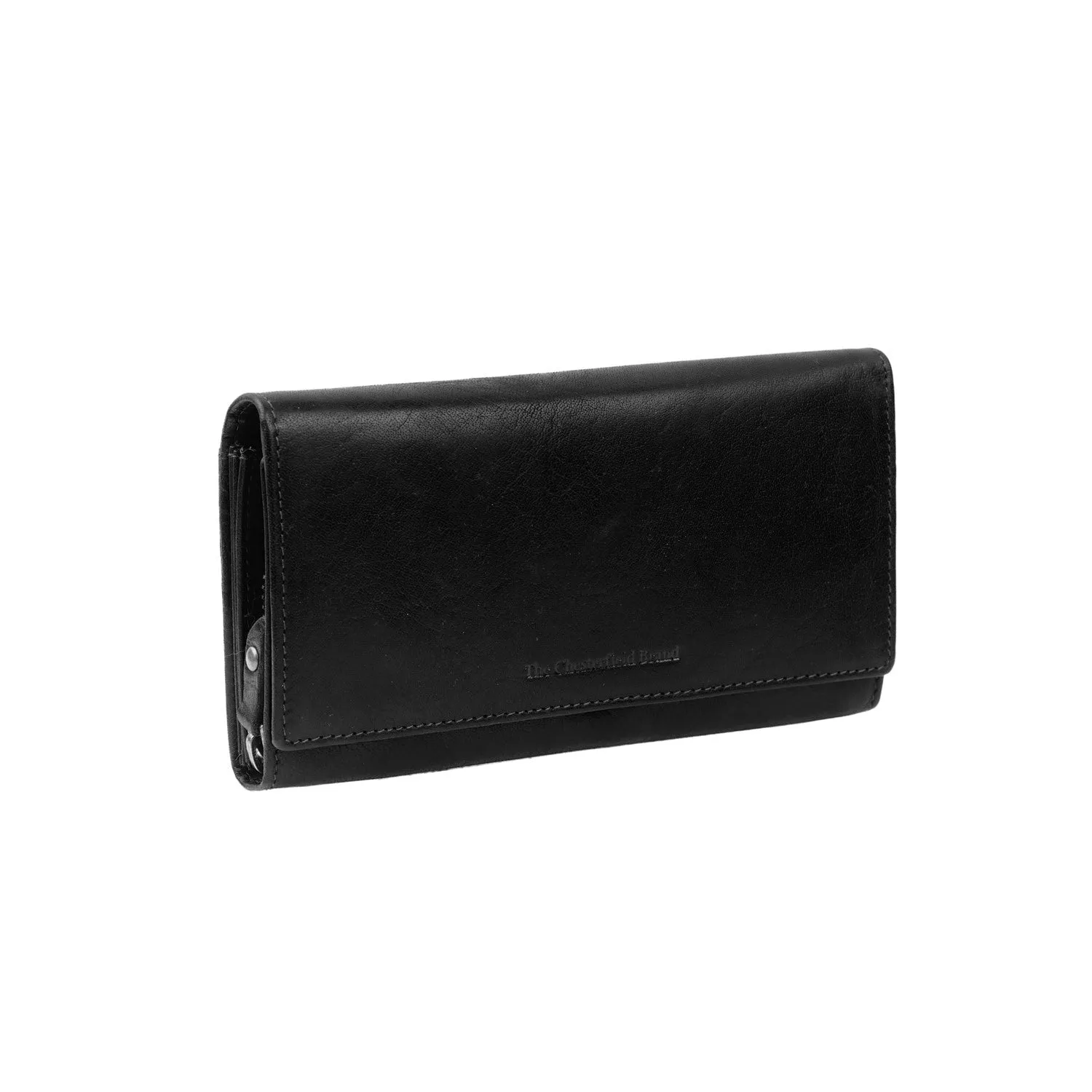 Leather Wallet Black Hampton