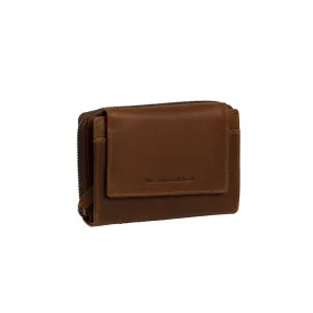 Leather Wallet Cognac Ascot