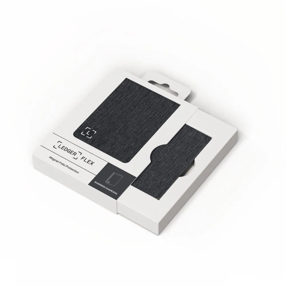 Ledger Flex Magnet Folio Case (Charcoal)