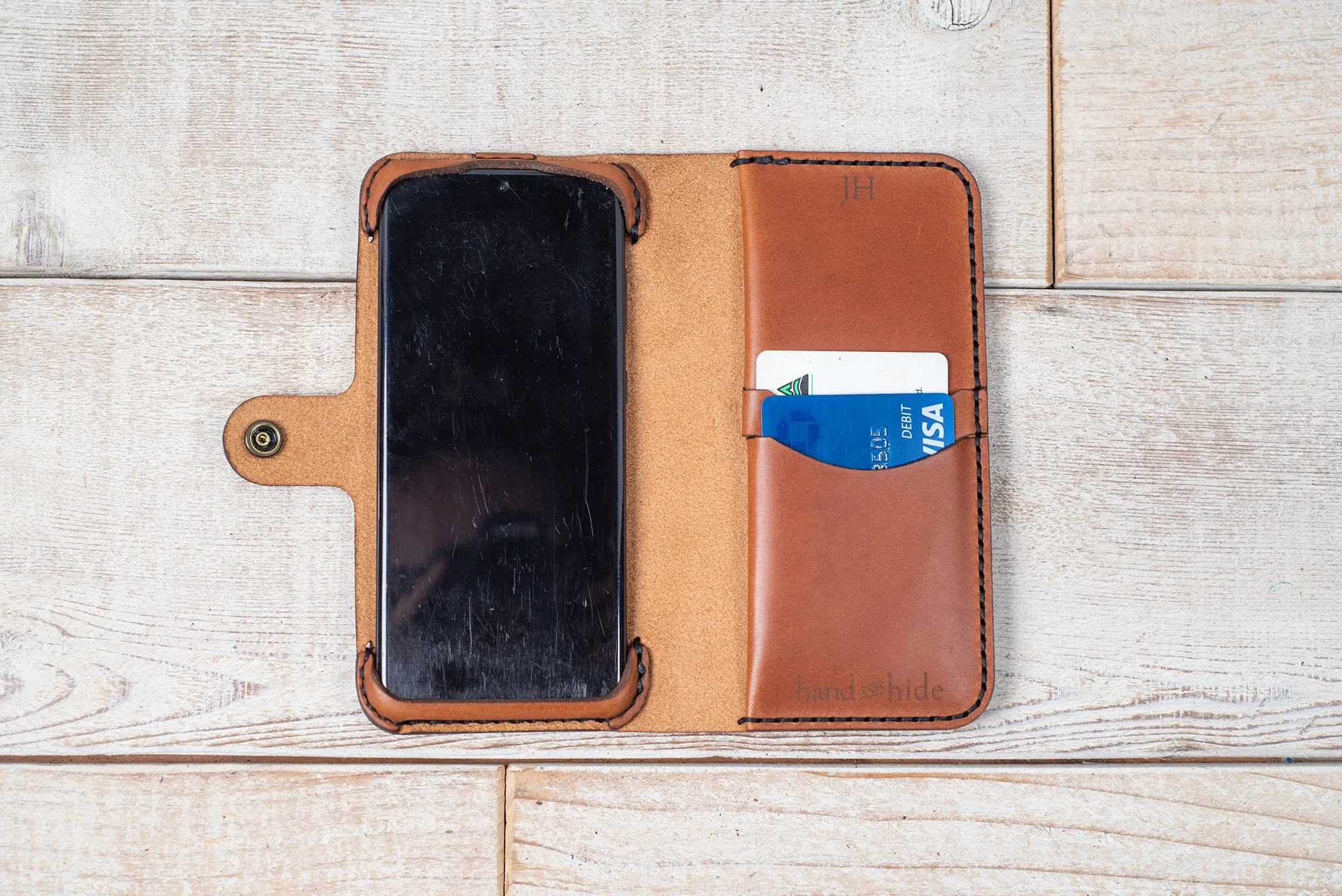 Left-Handed Phone Wallet Case