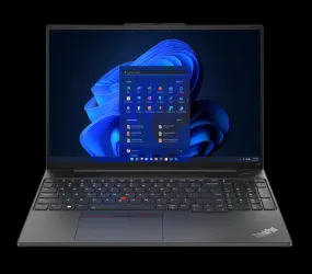 Lenovo Thinkpad E16 Laptop 40.6 Cm (16") Wuxga Intel® Core™ I5 I5-1335U 16 Gb Ddr4-Sdram 512 Gb Ssd Wi-Fi 6 (802.11Ax) W