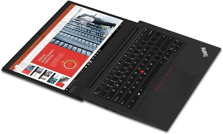 Lenovo ThinkPad E495 14-inch Laptop - AMD Ryzen 7 3700U 16GB RAM 256GB SSD Webcam Win 11 Home