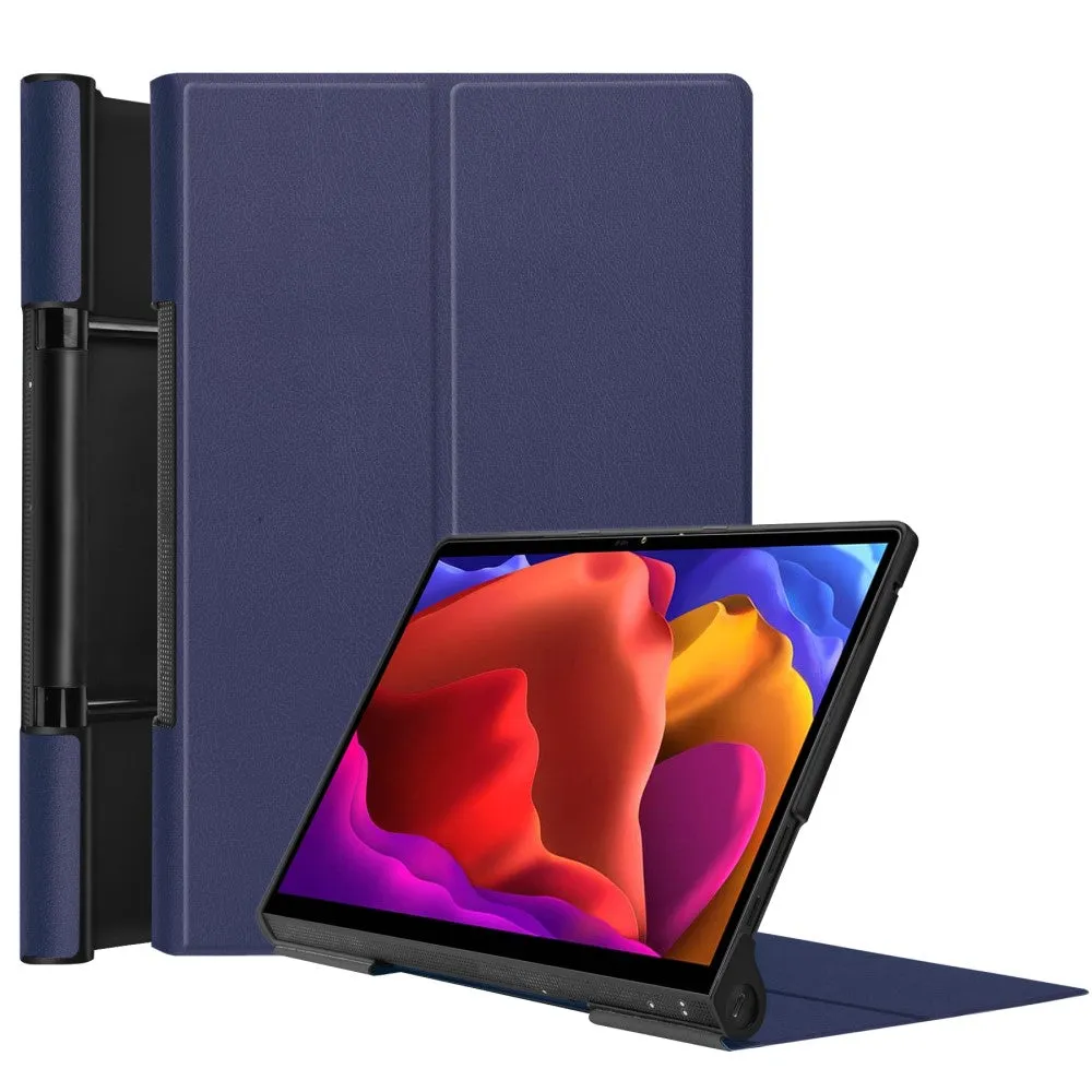 Lenovo Yoga 13 PU leather flip case with kickstand - Blue