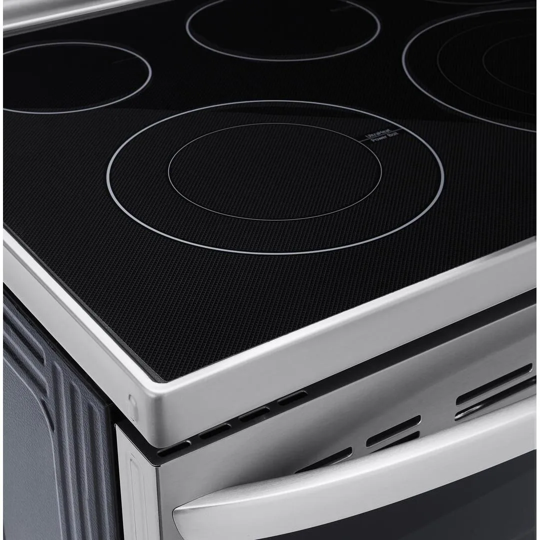 LG Cuisinière amovible de 30 po., 6,3 pi.cu. avec connectivité Wi-Fi LREL6325F