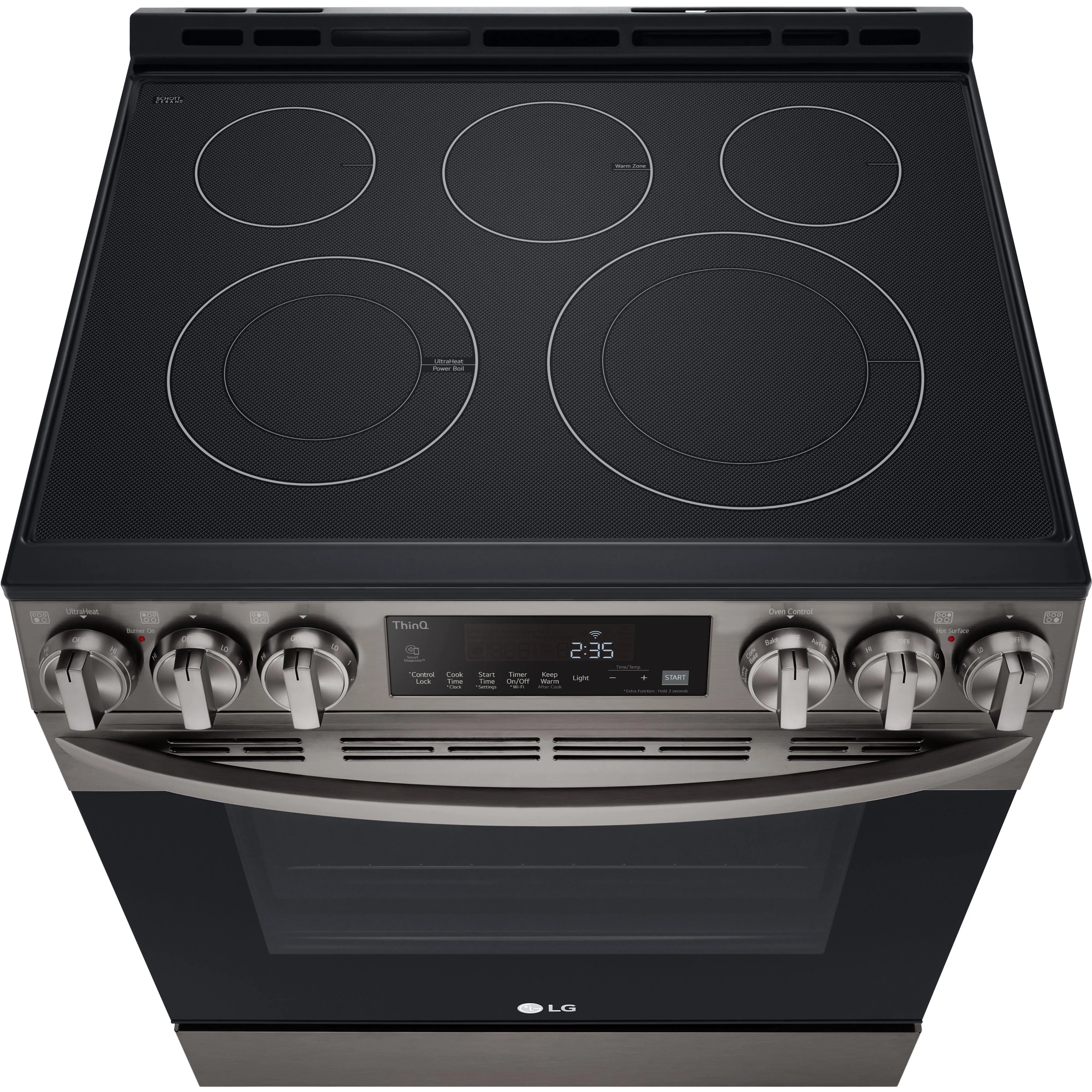 LG Cuisinière encastrable électrique de 30 po. avec technologie Air Fry LSEL6333D