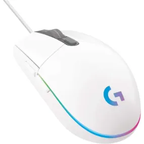 Logitech G102 Lightsync RGB Gaming Mouse - White