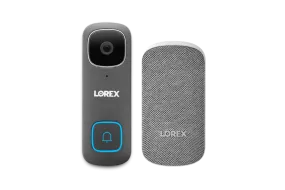 Lorex 1080p Wi-Fi Video Doorbell (Wired) with Wi-Fi Chimebox (32GB)