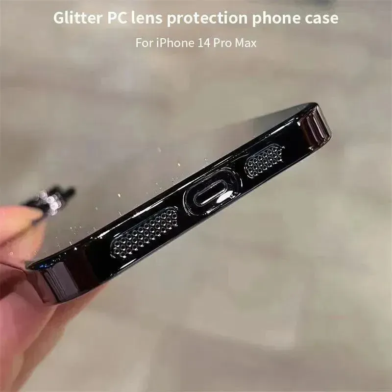 Luxury Glitter Transparent Case (For iPhones)