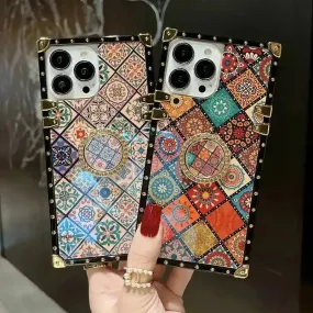 Luxury Rhinestone Design Phone Case (For iPhones)