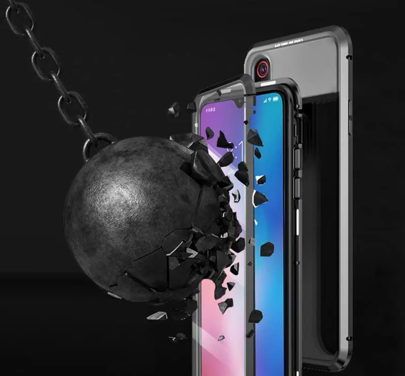 Magnetic Absorption Phone Cases for Xiaomi Redmi Note7, Note7 Pro, K20, K20 Pro.