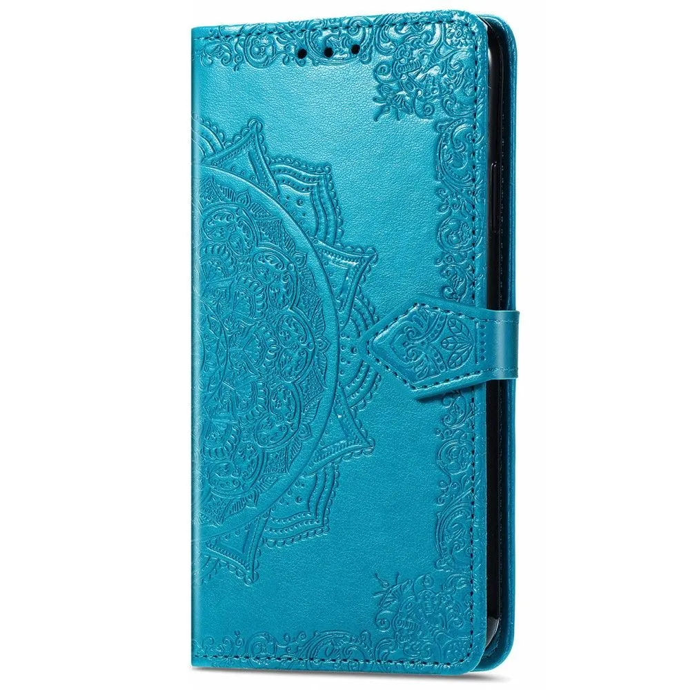 Mandala Motorola Moto G51 5G Flip case - Blue