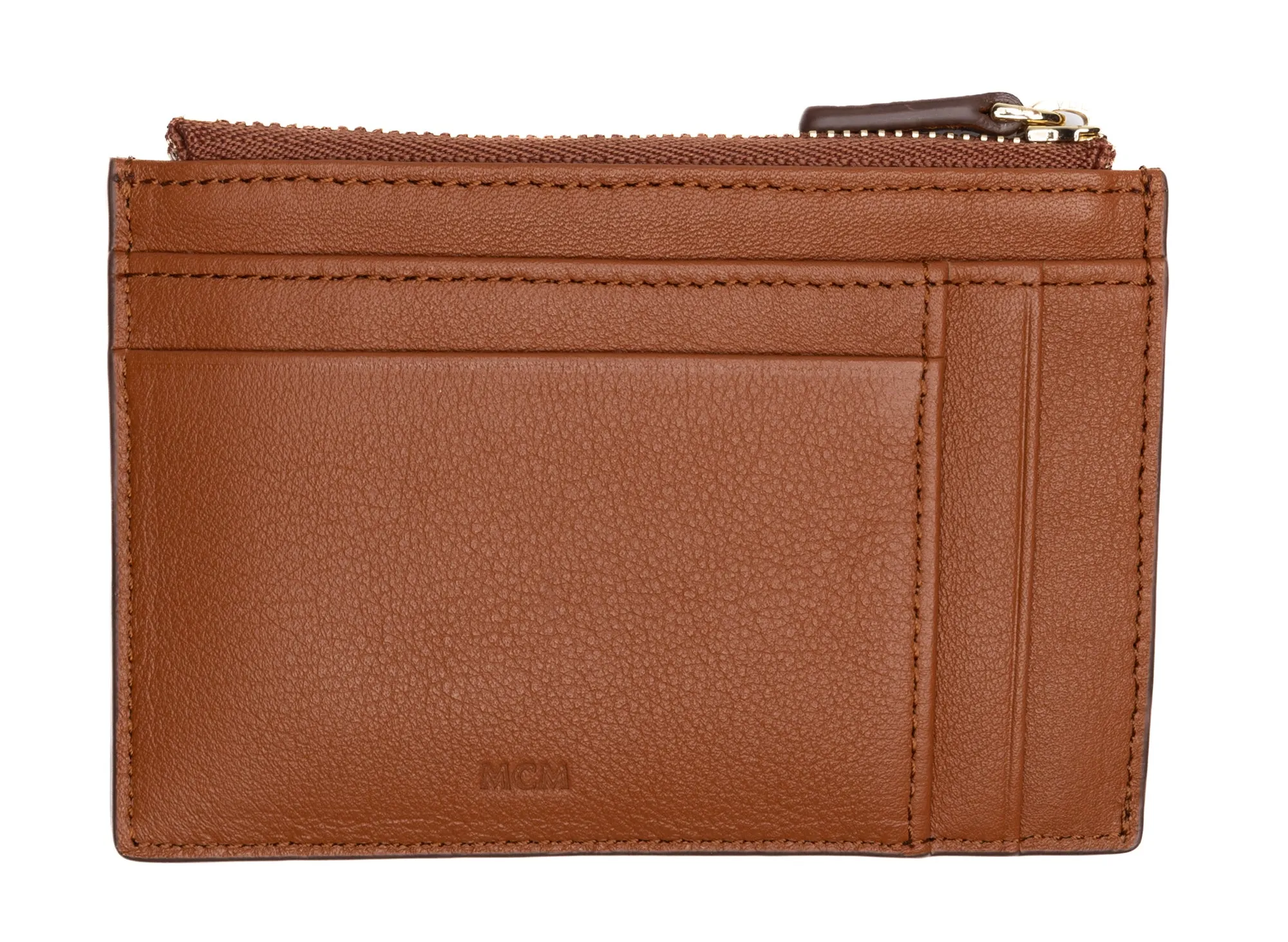 MCM Aren EB MN Leather Card Case