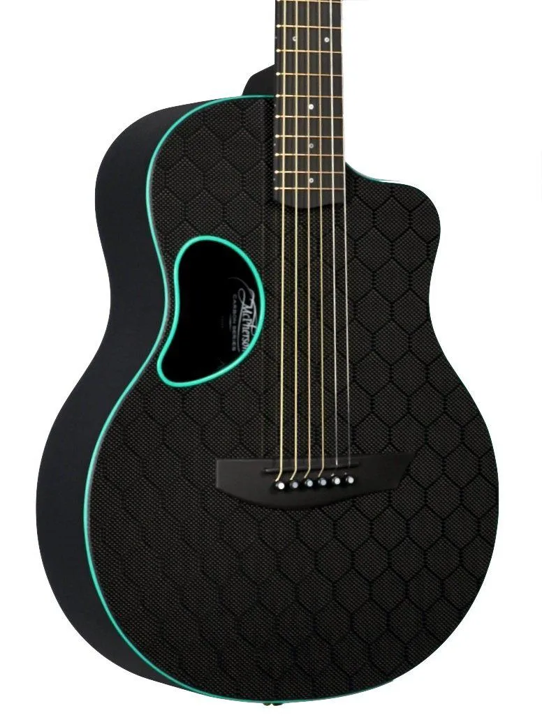 McPherson Carbon Fiber Touring Green Model Honeycomb Finish with Gold Hardware #11117