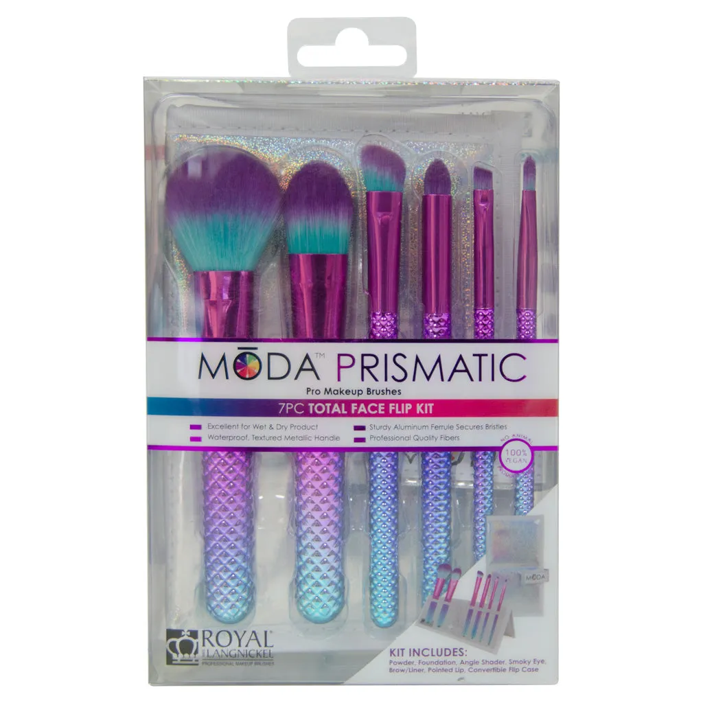 MŌDA® Prismatic 7pc Total Face Kit