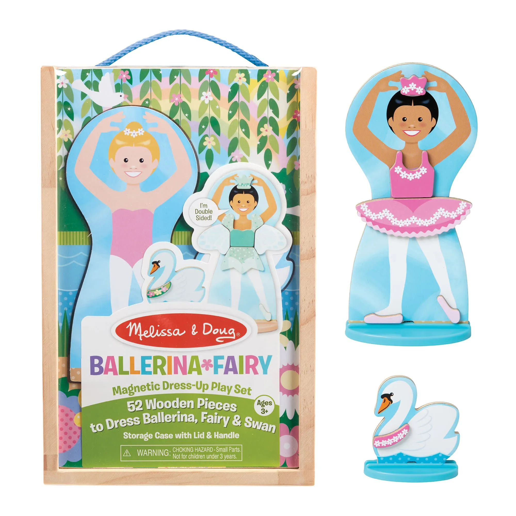 Melissa & Doug Ballerina/Fairy Magnetic Dress-Up Play Set