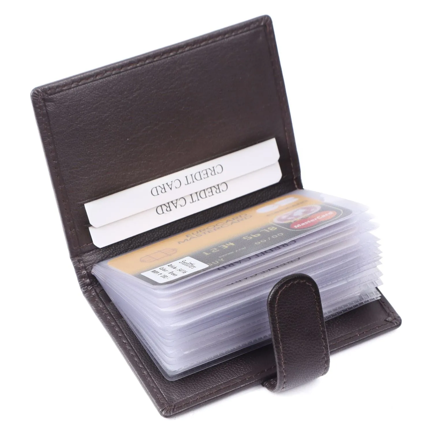 MENS LEATHER RFID CARD HOLDER 54116