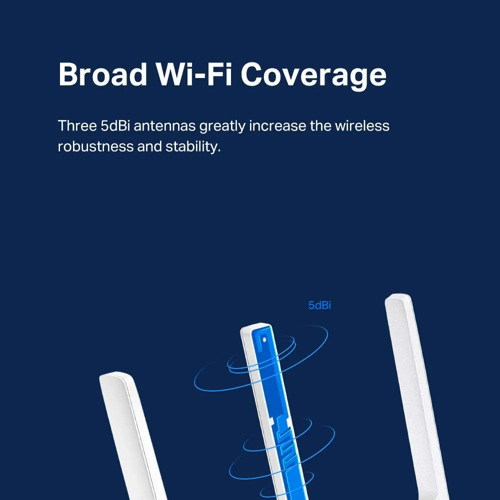 Mercusys MW305R 300Mbps Wireless N Router, 4-Port, 5dBi Antennas, Miniature Design