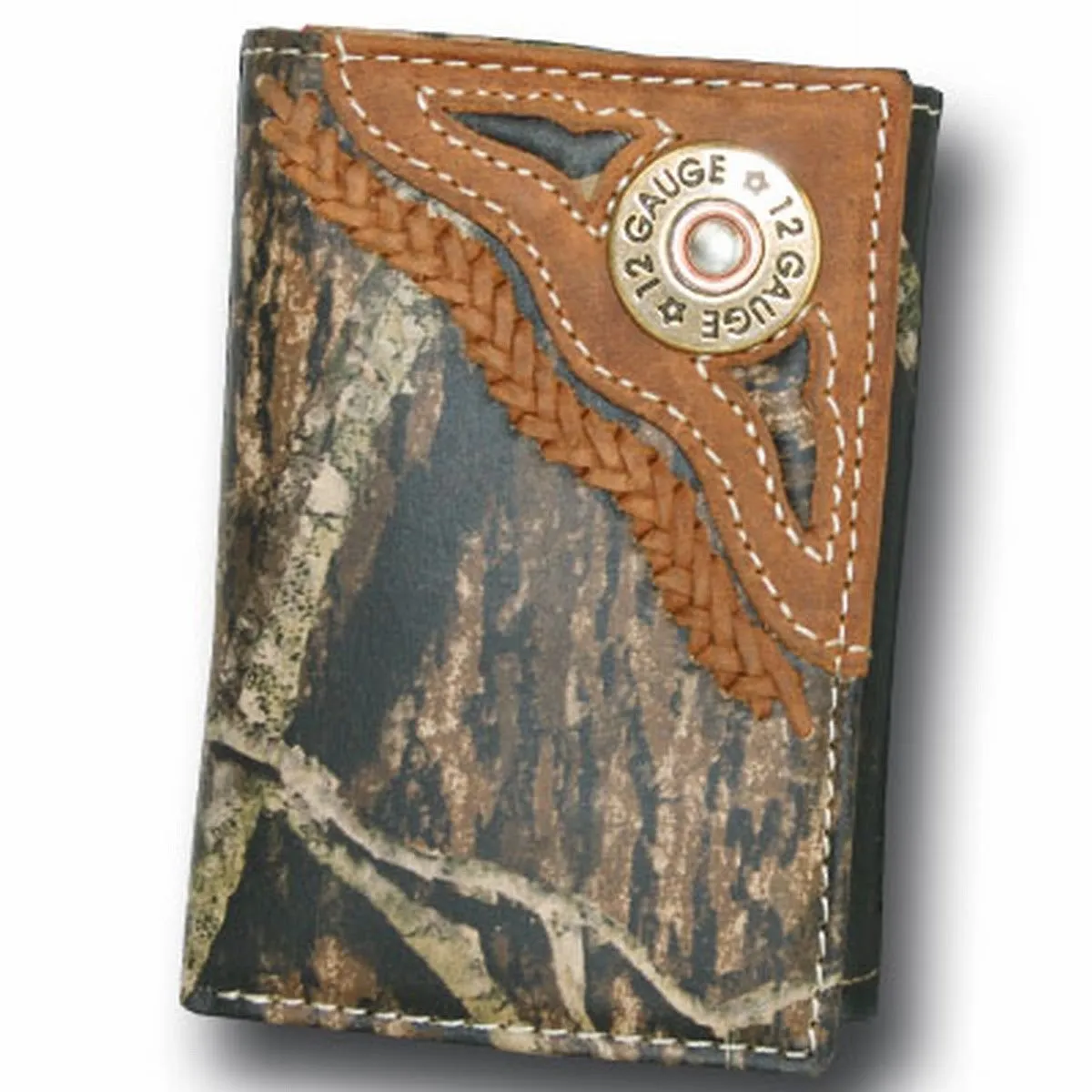 MF Western Nocona Mens Camo 12 Gauge Tri-Fold Pass Case Style N54444222