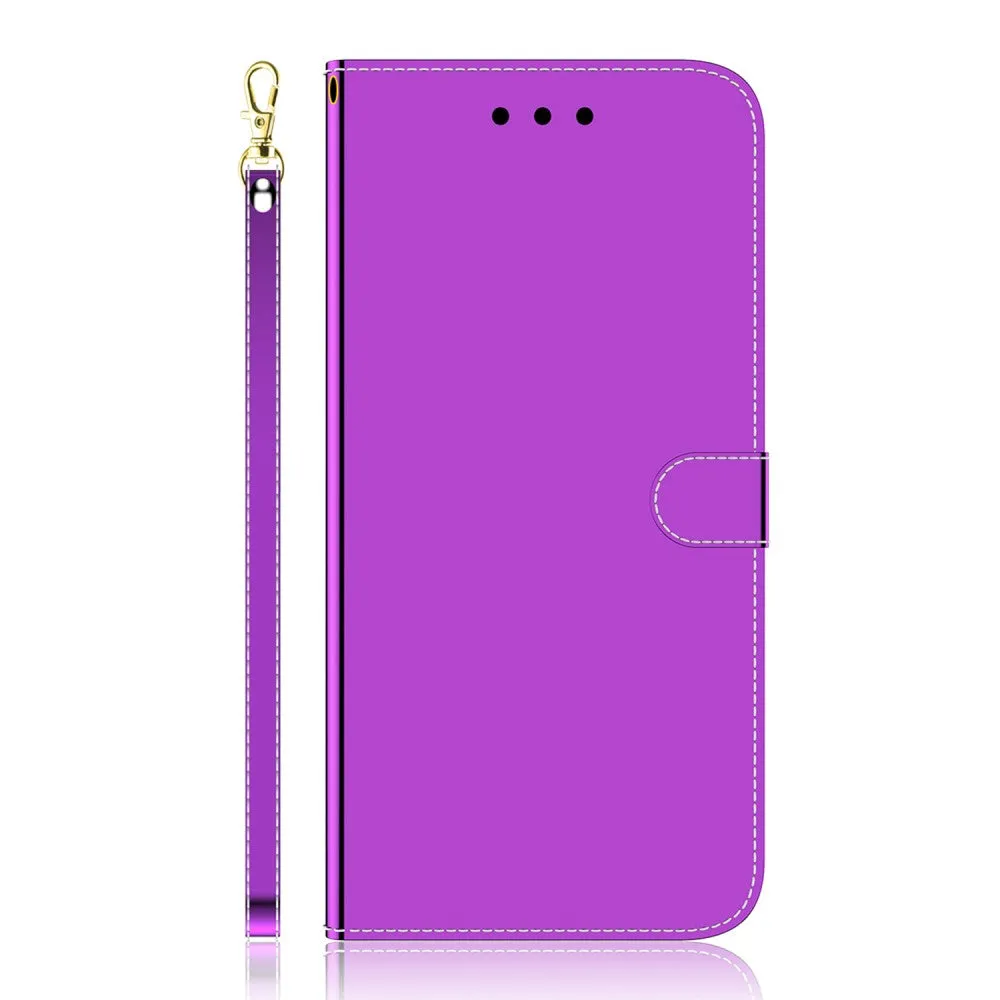 Mirror Nokia C10 / C20 flip case - Purple