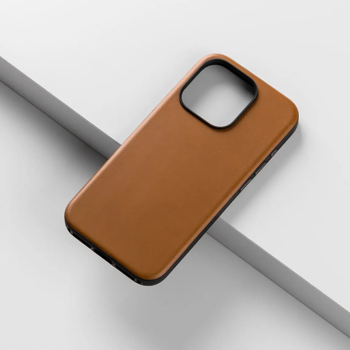 Modern Leather Case for iPhone 15 Series