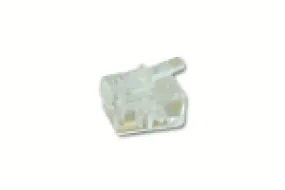 MODULAR PLUG 4 CONDUCTOR (100 Lot)