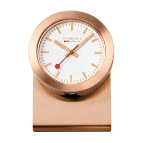 Mondaine Official Swiss Railways Magnetic Desk Clock A660.30318.82SBK