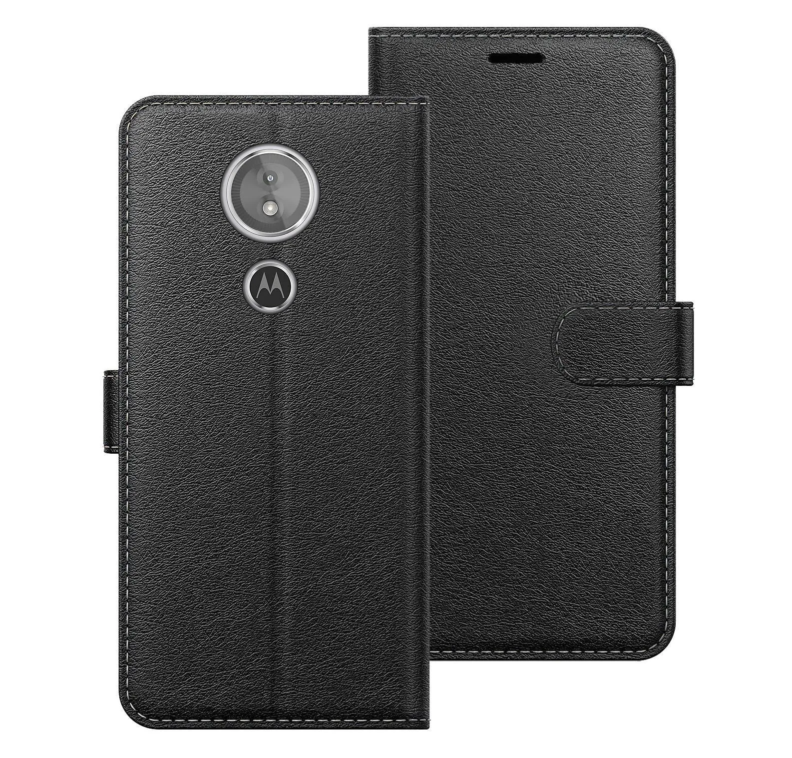 Motorola Moto E5 Moto G6 Play Flip Folio Book Wallet Case