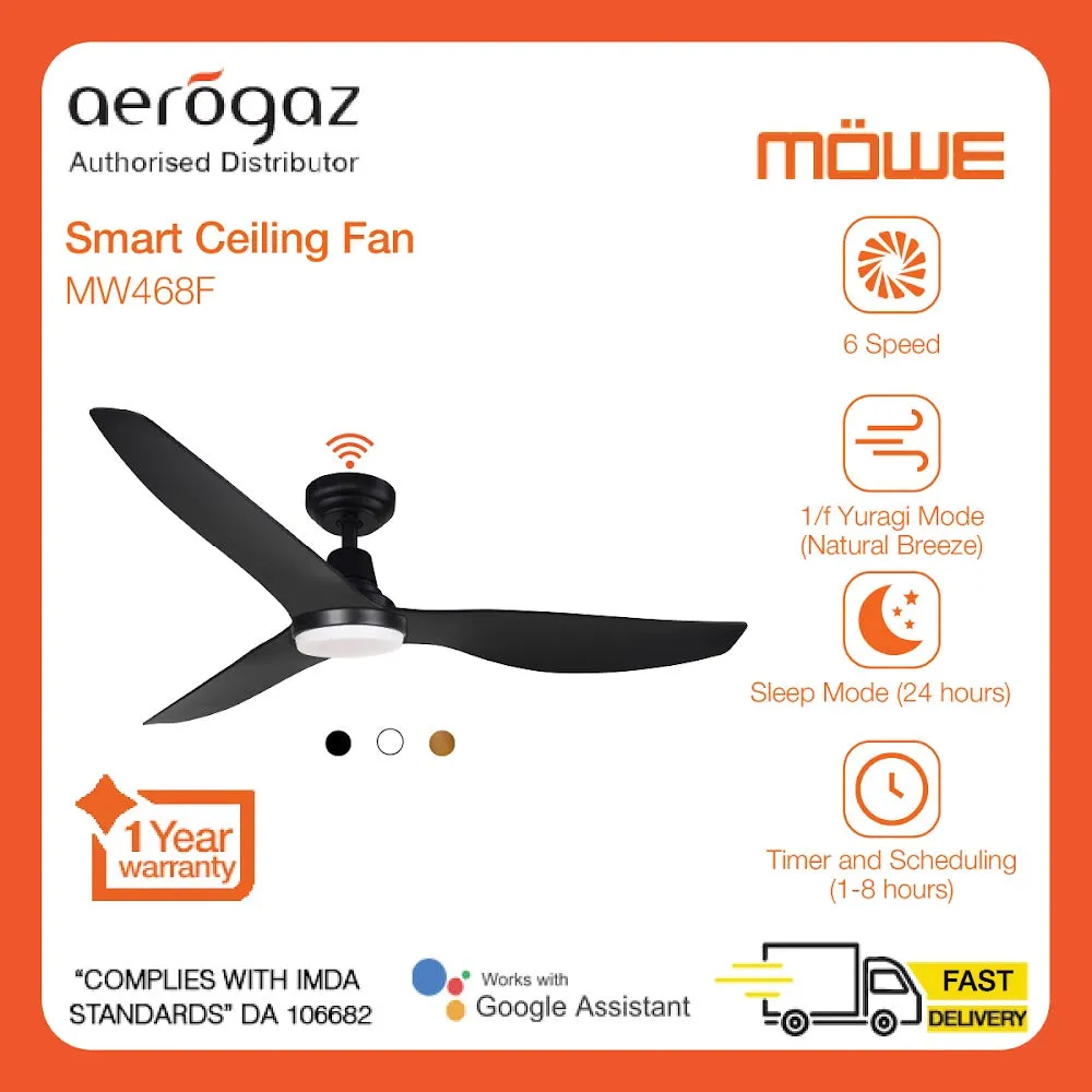 Mowe Smart Ceiling Fan 46" inches