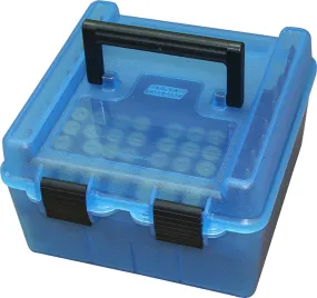 MTM Case-Guard 100rnd Flip-Top-Wssm Ultra Blue