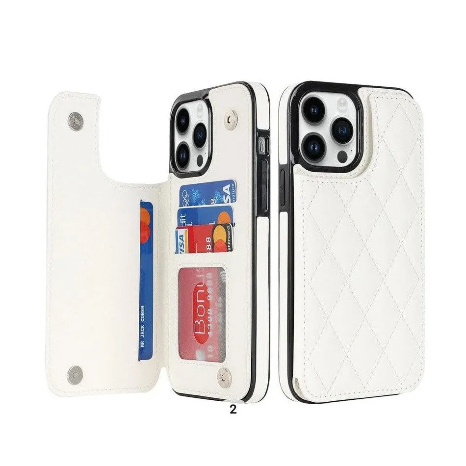 Multifunctional Wallet Mobile Phone Case for Apple  iPhone 11 Pro- White