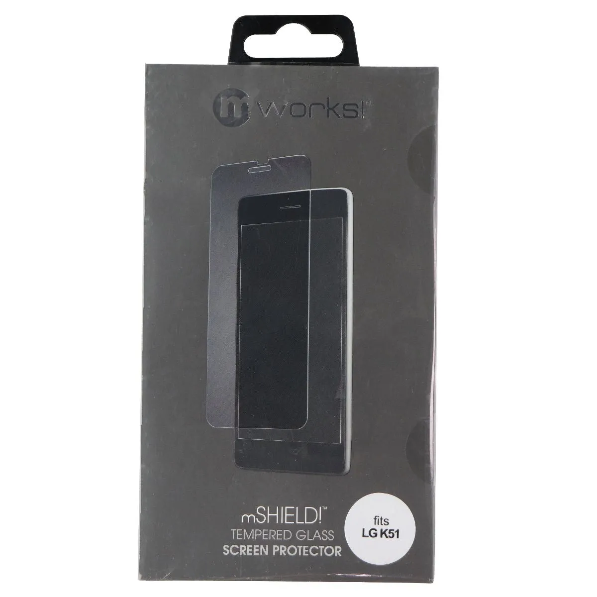 mWorks! mSHIELD! Tempered Glass Screen Protector for LG K51 - Clear