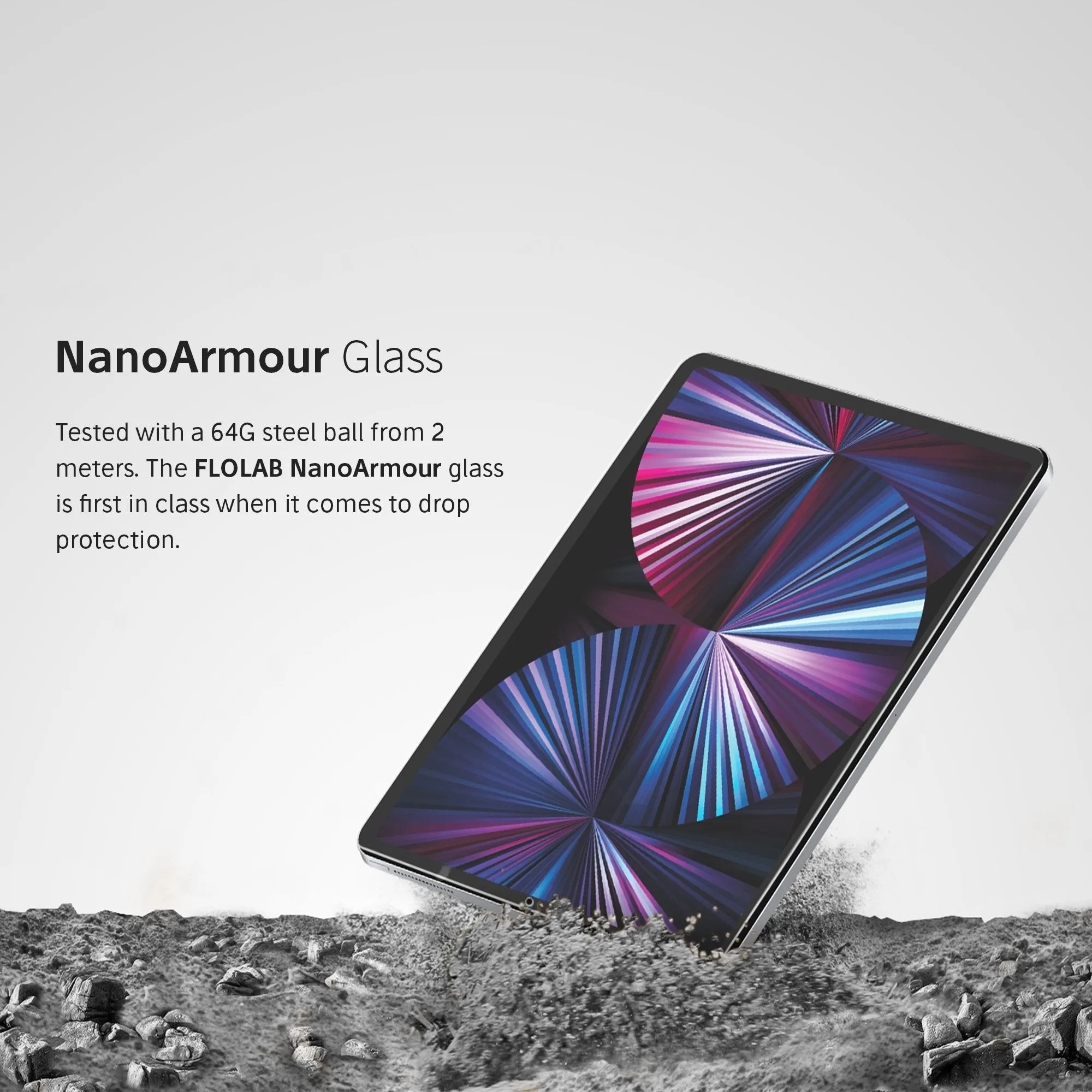 NanoArmour 11-inch iPad Pro 2021 Anti-Glare Screen Protector