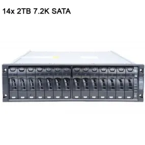 NetApp DS14MK2-AT Disk Shelf with 14x 2TB SATA HDDs (X294A-R5)