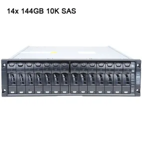 NetApp DS14MK2 Disk Shelf with 14x 144GB 10K FC HDDs (X274B-R5)