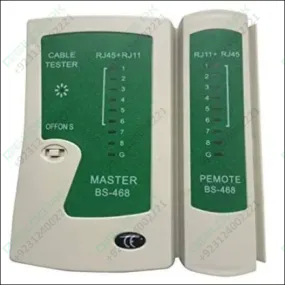 Network Cable Tester Master Bs 468 Rj45 Rj11