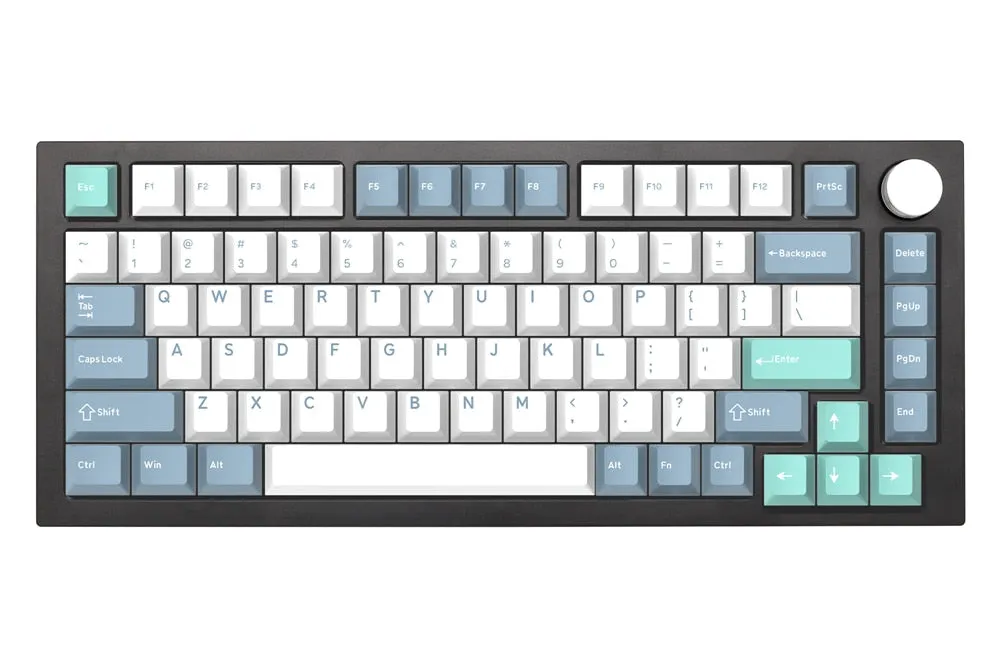 NextTime X75 75% Gasket Mechanical Keyboard GJ keycaps kit PCB Hot Swap Switch RGB Jockey BOW white sea Gateron Kailh EG