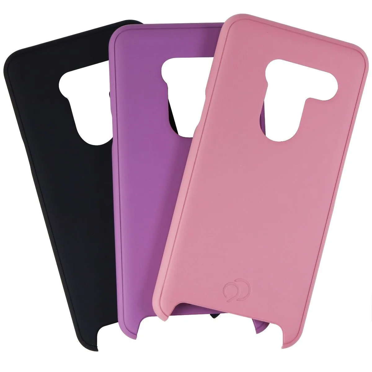 Nimbus9 LifeStyle Kit PRO 3 Case Combo for LG G8 ThinQ - Pink/Purple/Black/Frost