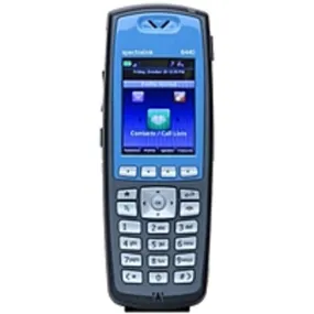 NOB Spectralink 8440 Handset - Cordless - Wi-Fi - 1000 Phone Book/Directory Memory - 2.2 Screen Size - USB - Headset Port - 8 Hour Battery Talk Time - Blue