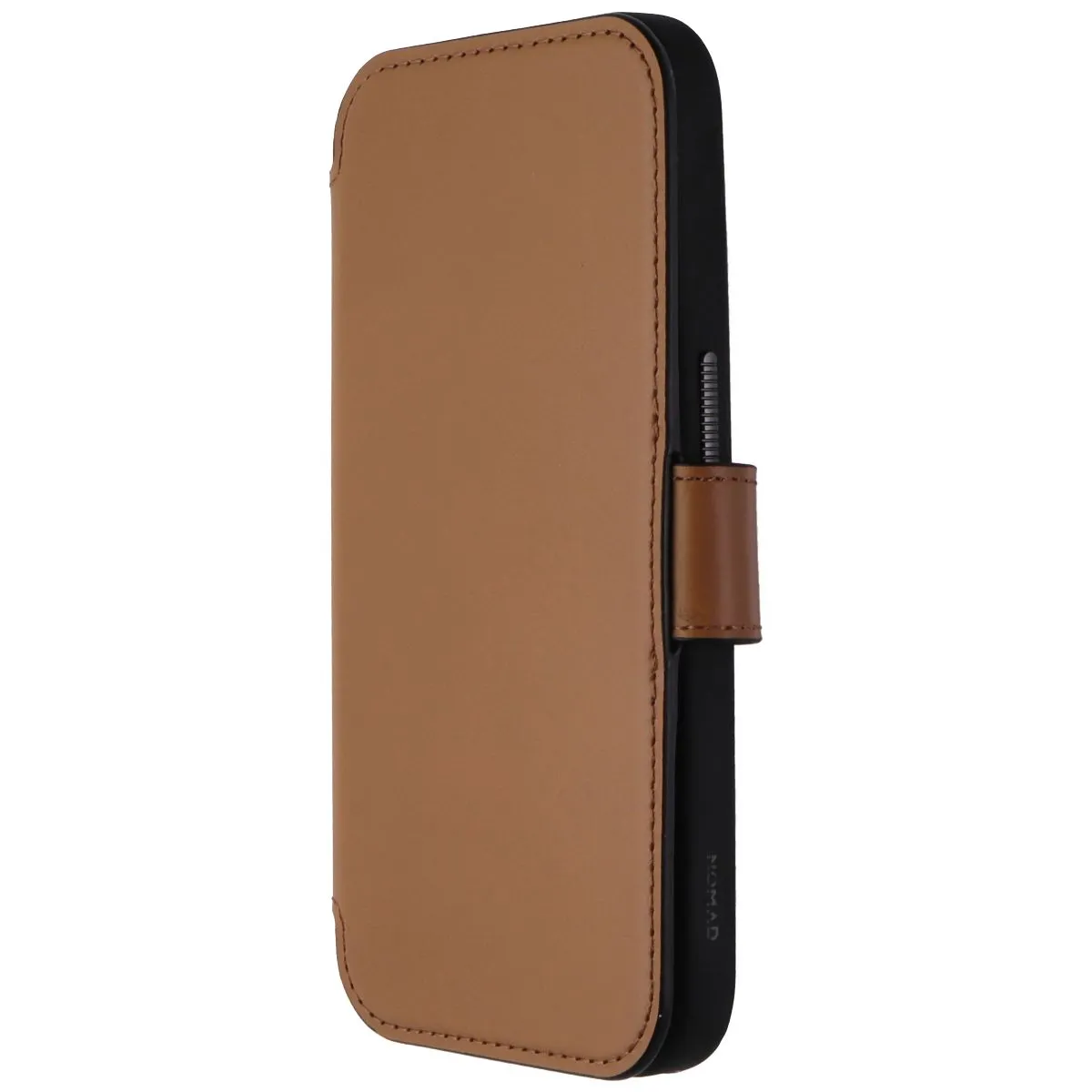 Nomad Modern Leather Folio Case for MagSafe for iPhone 15 Pro - English Tan