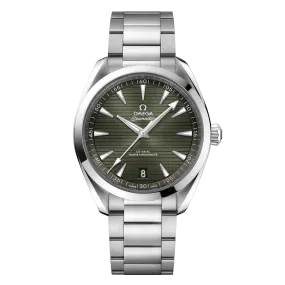 OMEGA Seamaster Aqua Terra 150m Co-Axial Master Chronometer 41mm, Steel and Green