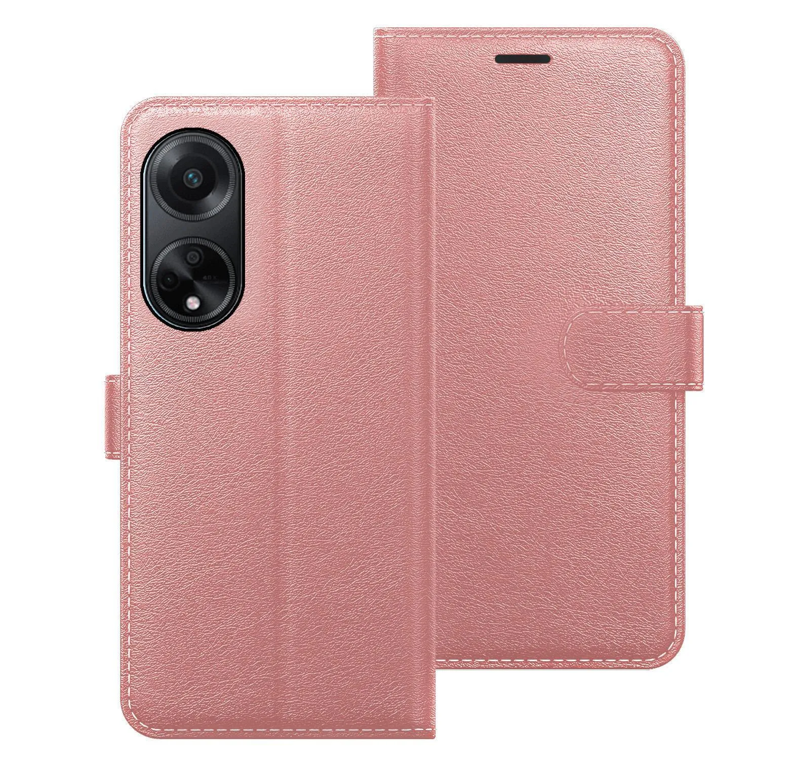 Oppo A98 Case Cover Flip Folio Leather Wallet Credit Card Slot