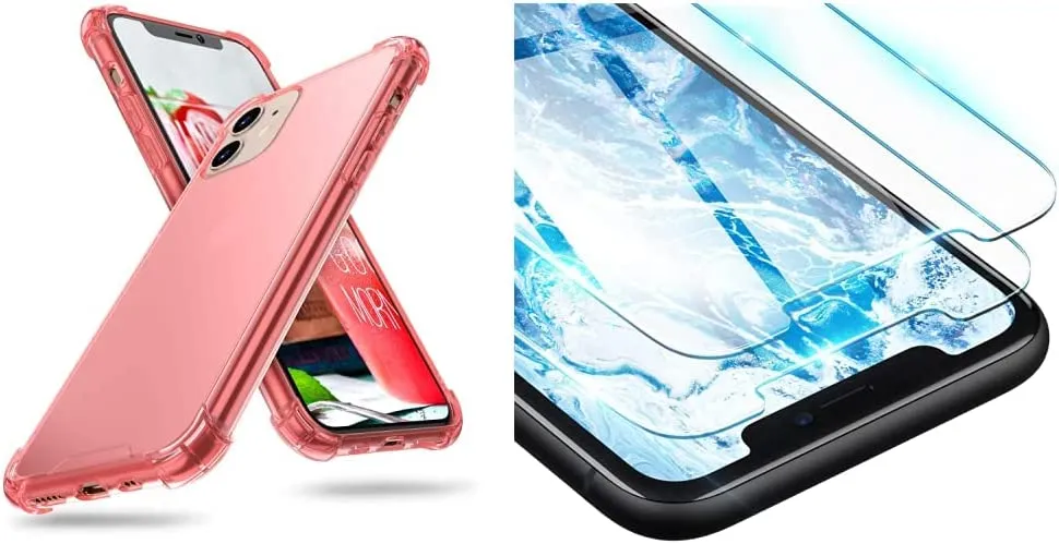 ORIbox Case Compatible with iPhone 11 Case, 4 Corners Shockproof Protection