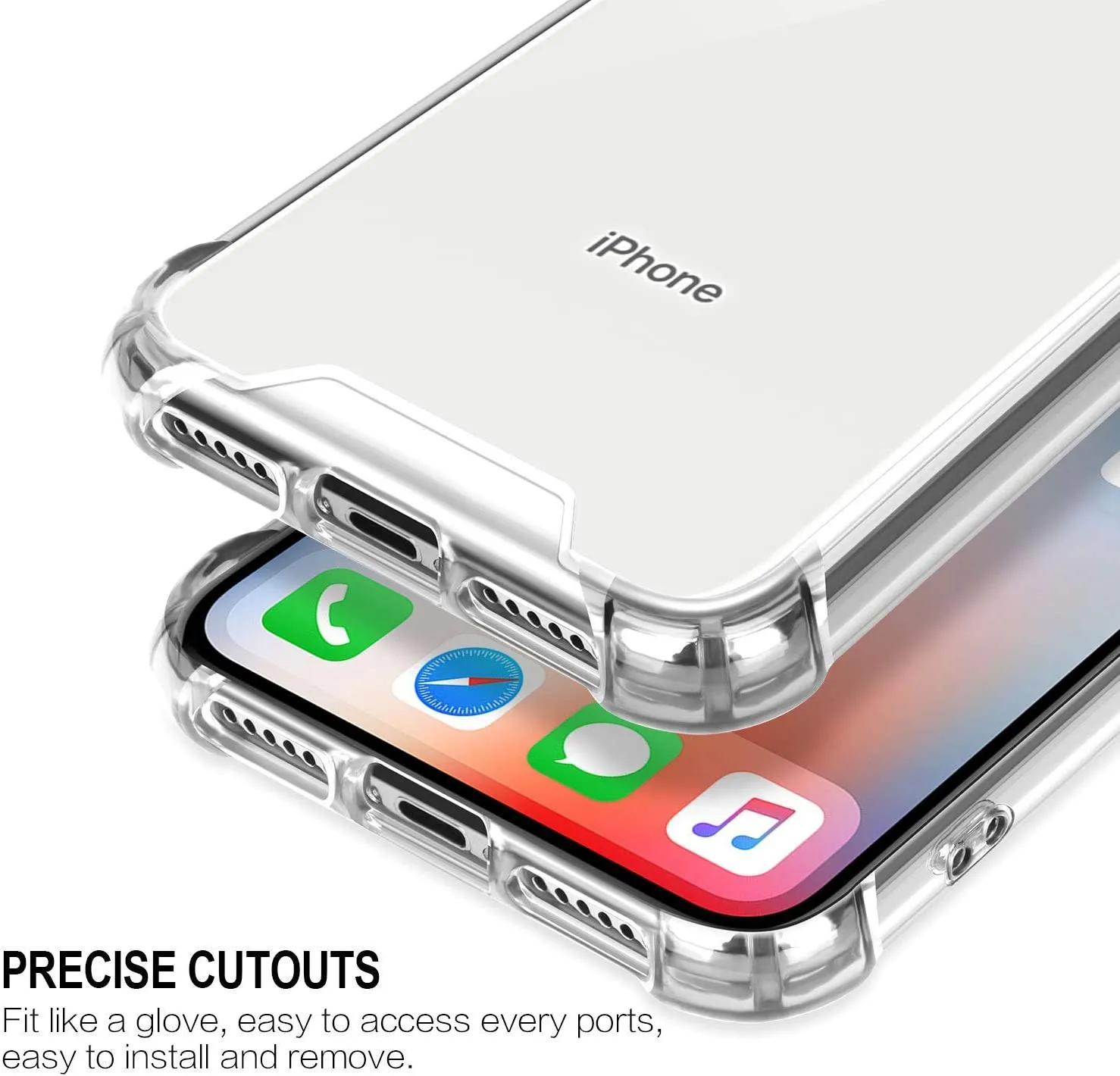 ORIbox Case Compatible with iPhone 11 Case, 4 Corners Shockproof Protection