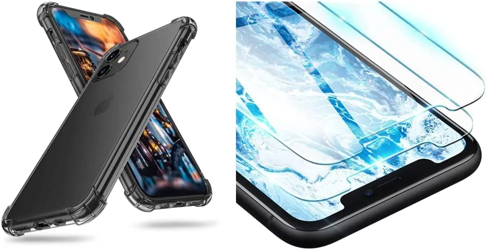 ORIbox Case Compatible with iPhone 11 Case, 4 Corners Shockproof Protection