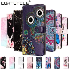 P20 Lite Flip Leather Case on For Fundas Huawei P20 Lite case sFor coque Huawei P20 P 20 Pro 3D Relief Wallet Cover Phone Case