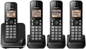 Panasonic DECT 6.0 Expandable Cordless Phone with Call Block.